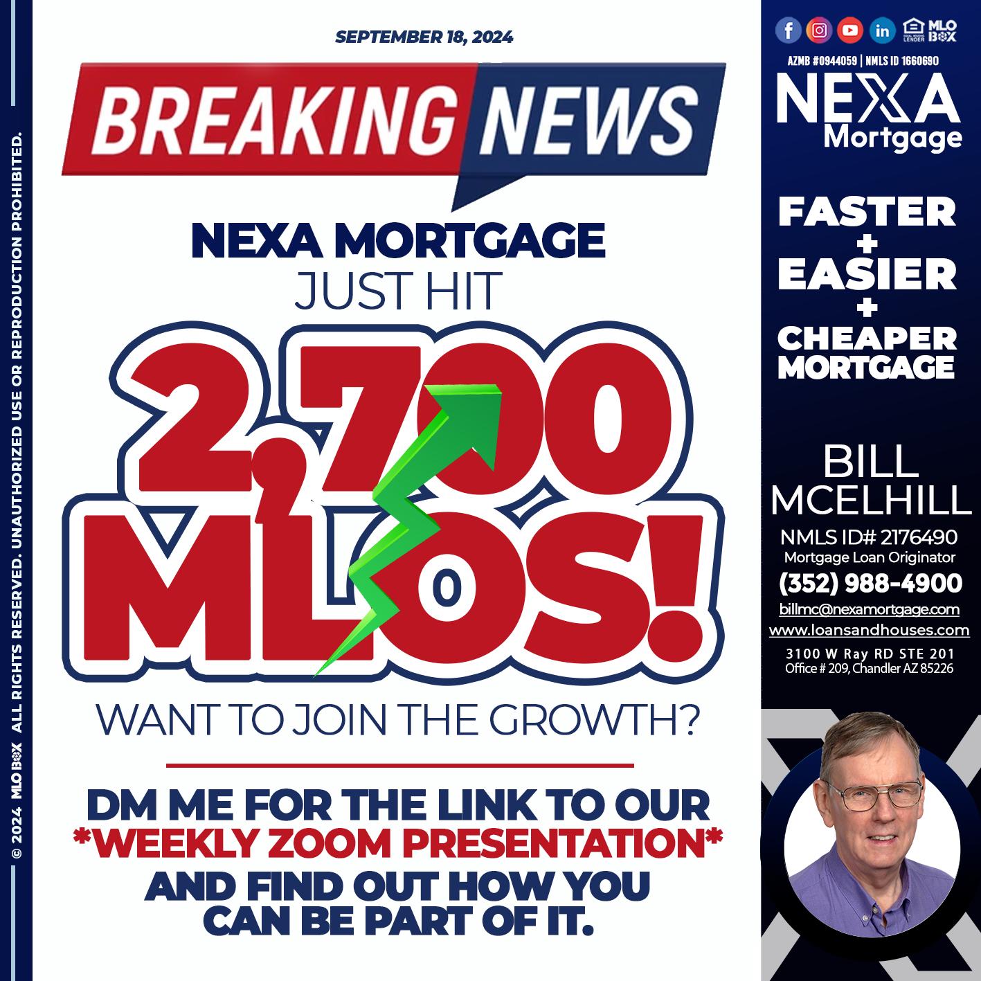 2700 - William McElhill -Mortgage Loan Originator